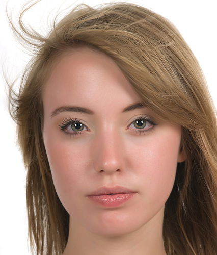 Feuchtigkeit für fliegende Haare