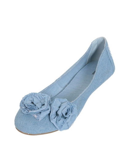 Coole Denim Ballerinas