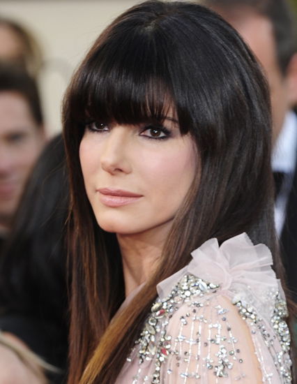 Sandra Bullock mit Longpony