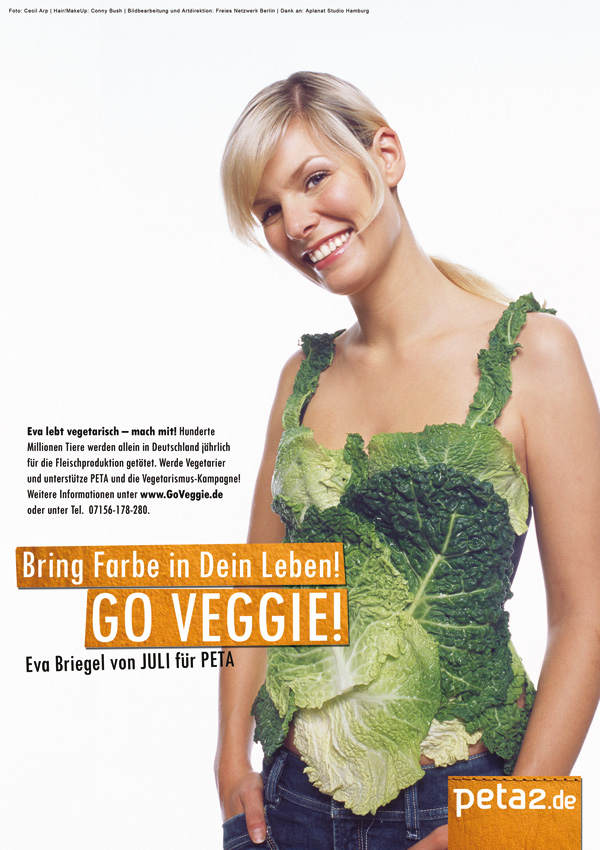 Eva Briegel ist Vegetarierin