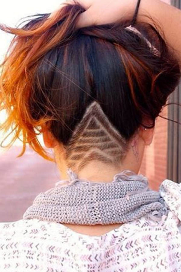 Undercut Hair Tattoos