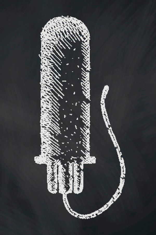 Schon im alten Ägypten gab's Tampons