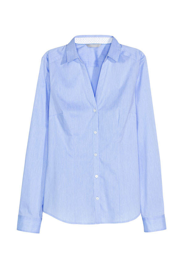 Hellblaue Bluse von H&M