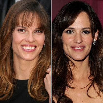 Hilary Swank & Jennifer Garner