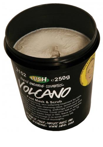 Volcano Fußmaske und Peeling