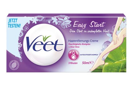 Easy Start Haarentfernungscreme von Veet