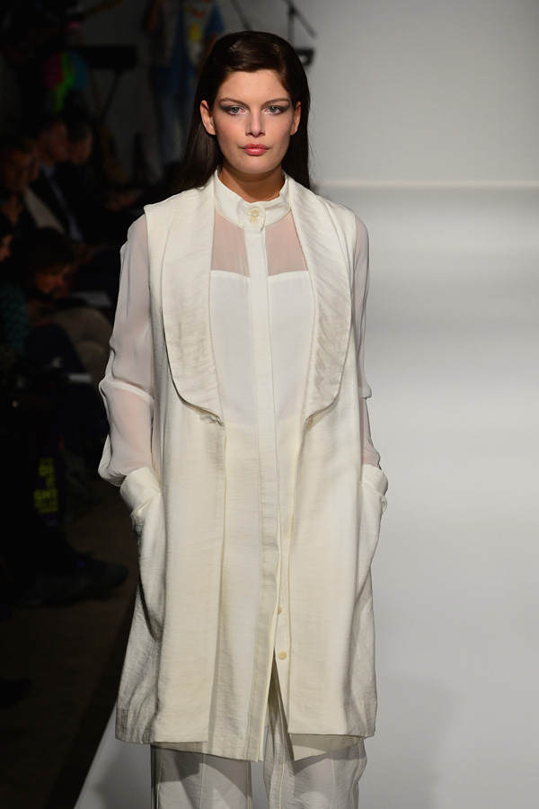 Vanessa Fuchs auf der Fashion Week 2016