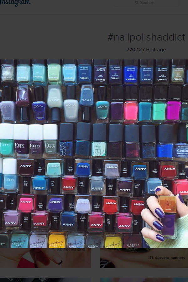Du kannst nie genug Nagellack haben