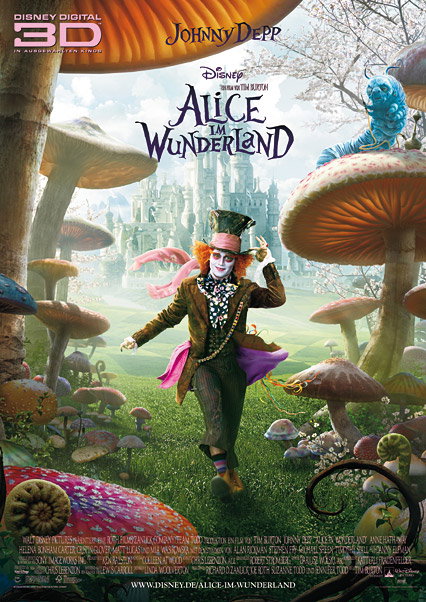 Filmplakat zu Alice im Wunderland