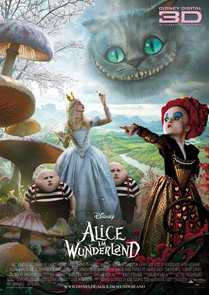 Kinofilm "Alice im Wunderland" in 3D