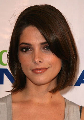 Ashley Greene Style: Make-Up in Bronze- und Kupfer
