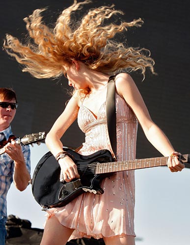 Taylor Swift in Aktion