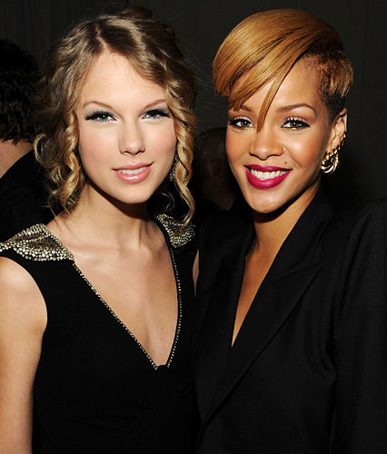 Taylor und Rihanna beim Vevo-Launch