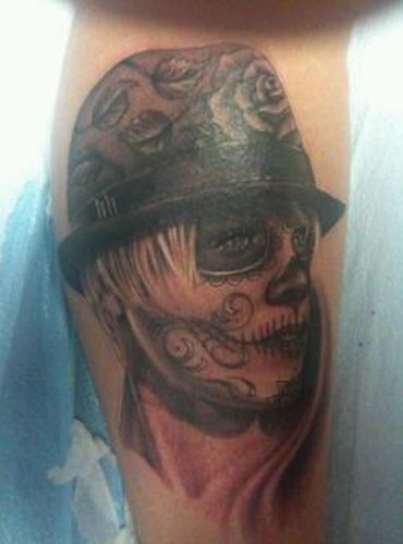 Twitpic Pink-Tattoo von Carey Hart