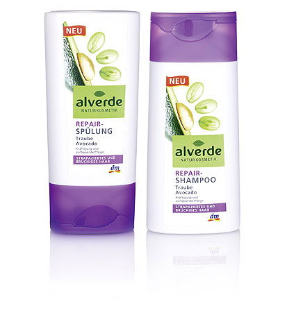 Ohne Silikone: Shampoo & Spülung von alverde