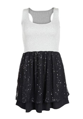 Pailletten-Kleid von Only
