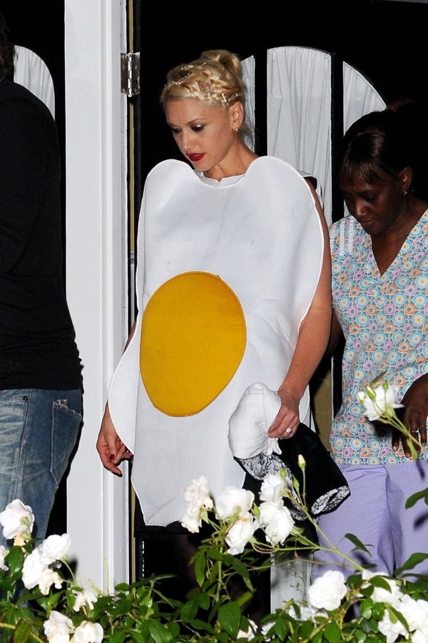 Gwen Stefani als Spiegelei