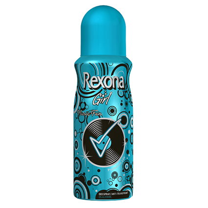 Deo Rexona Girl Music Fan