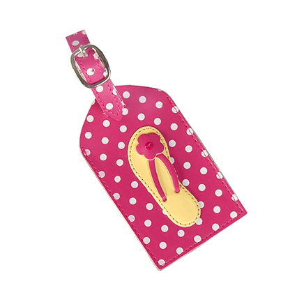 Kofferanhänger mit Flip Flop