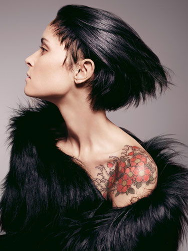 Kurze Haare, cooler Style