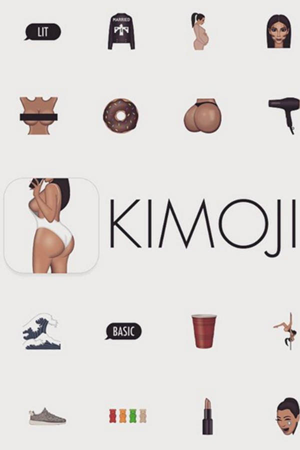 Kimoji - Emojis von Kim Kardashian