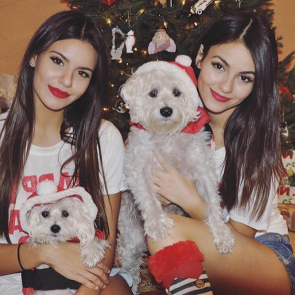 Victoria Justice und ihre Schwester