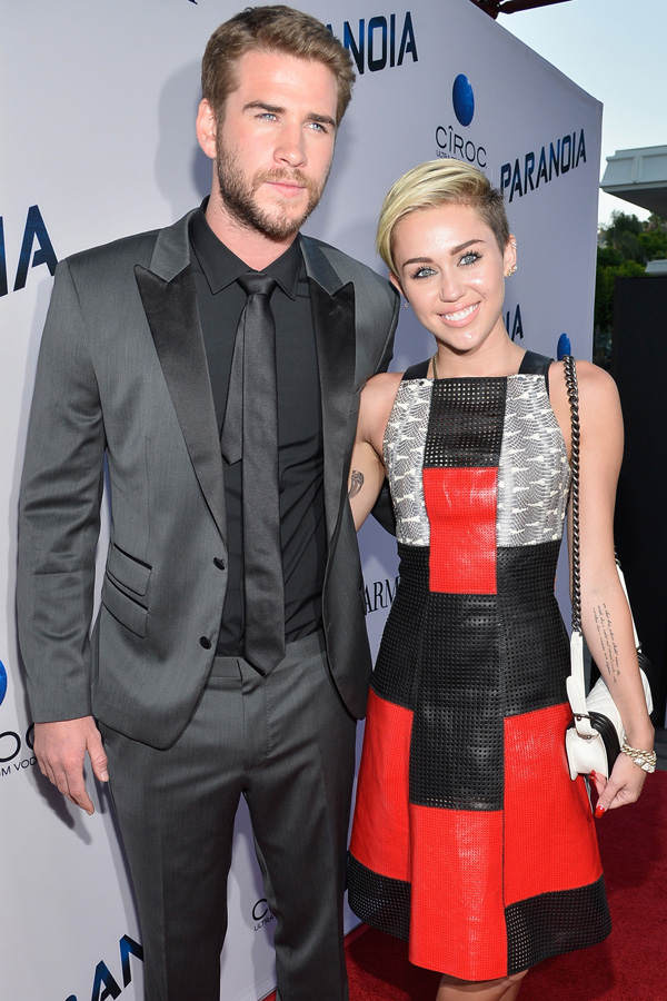 Liam Hemsworth & Miley Cyrus