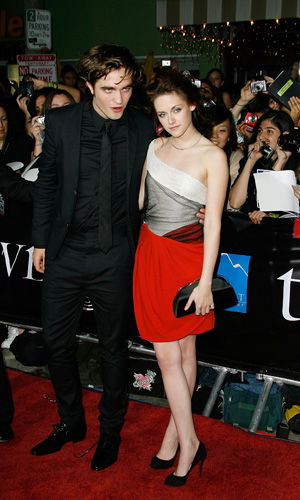 Kristen und Robert auf dem Roten Teppich