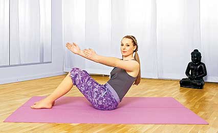 Seitliche Crunches
