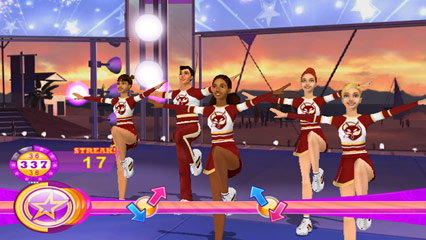 tanzen wie ein cheerleader