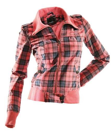 Jacke mit Karomuster von New Yorker