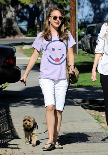 Natalie Portman im Schlabber-Look