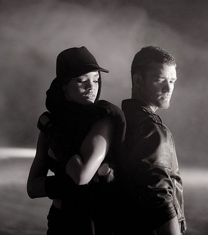 Rihanna und Justin im Musikvideo