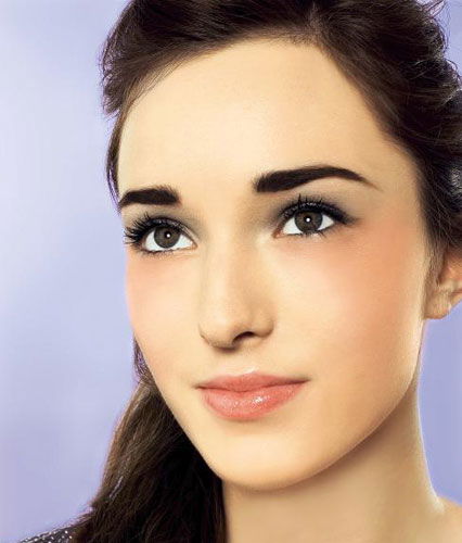 make up in pastell