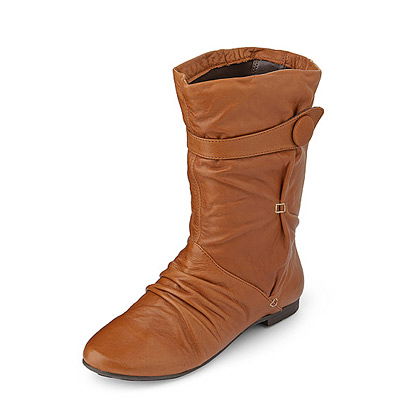 Stiefelette in Cognac von Akira