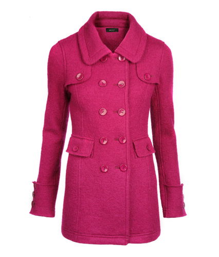 Pinker Mantel von Mango