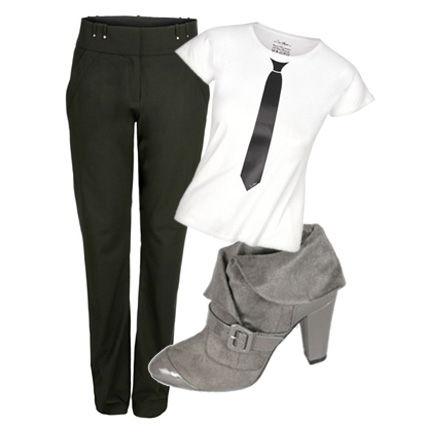 Outfit für High Waist Jeans