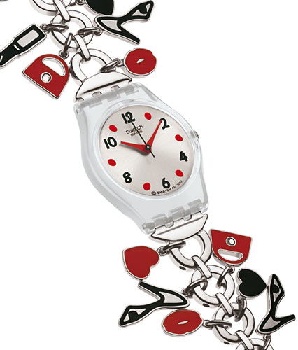 Swatch-Uhr "Me and My Shoes"