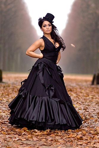 Bahar beim Foto-Shooting