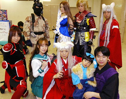 Alltägliche Cosplayer