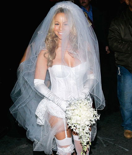 Mariah Carey als Braut