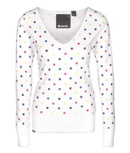 Pünktchen-Pulli von Bench