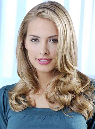 Haarstyling für dünnes Haar