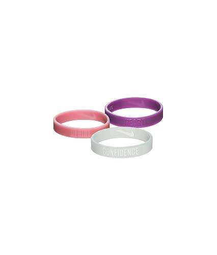 Bunte Armbänder von Nike