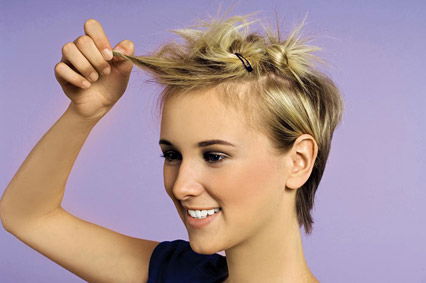 Anleitung für den Igel-Look