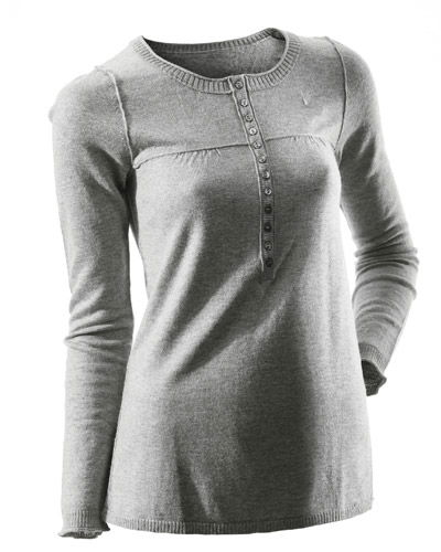 Grauer Basic-Pulli von New Yorker