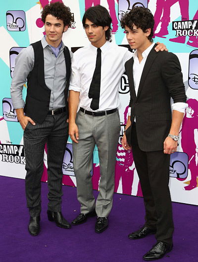 Jonas Brothers auf "Camp Rock" Premiere