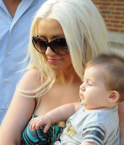 Christina Aguilera: Mama-Söhnchen Max