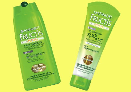 Shampoo und Spülung für trockene Haare