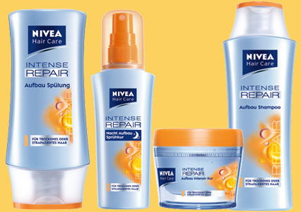 Aufbau Sprühkur von Nivea